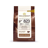 Шоколад молочный 33,6%, Callebaut, Бельгия, 2,5 упаковка