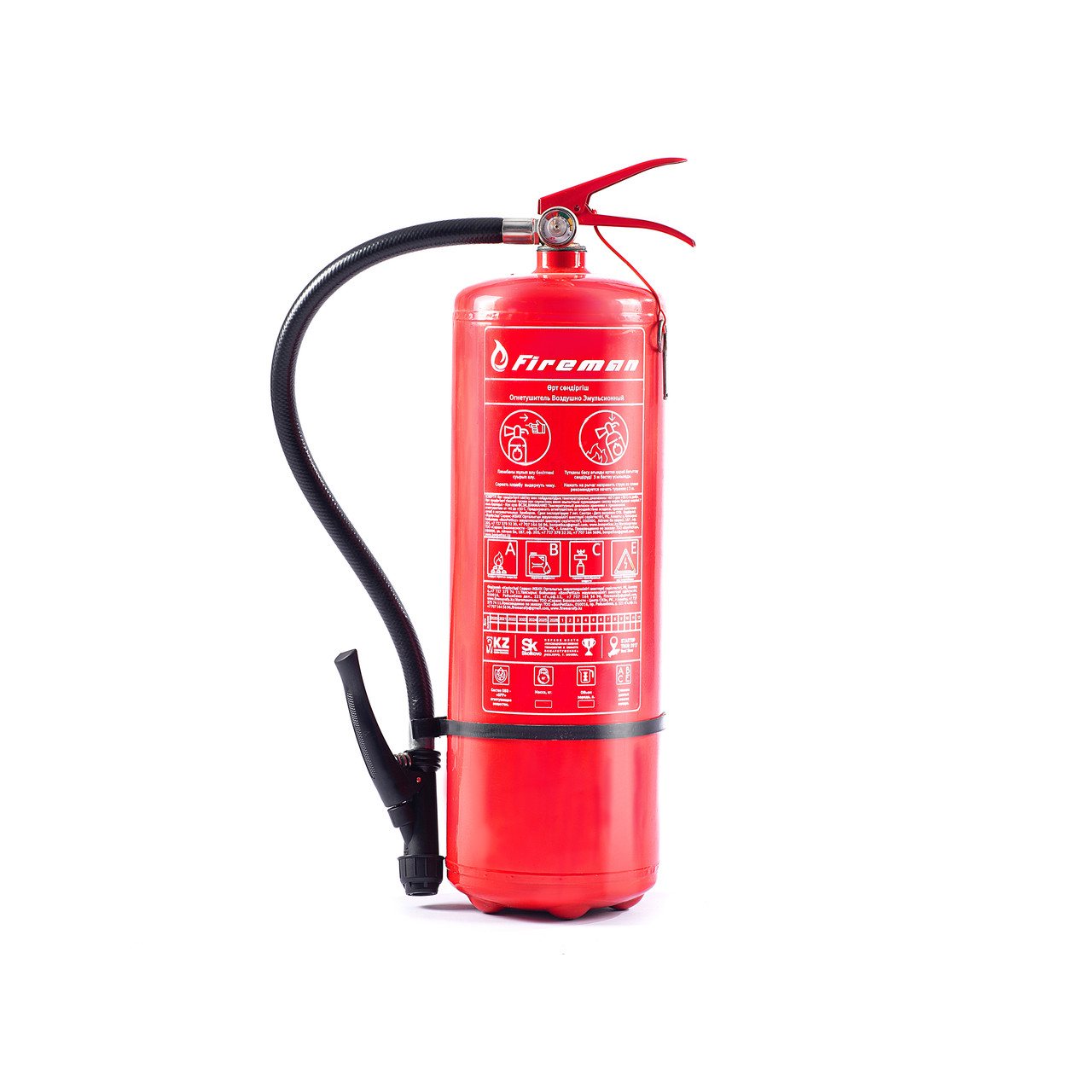 Огнетушитель "FIREMAN SF" ОВЭ-8 (от +50°С.; до 0 °С.)
