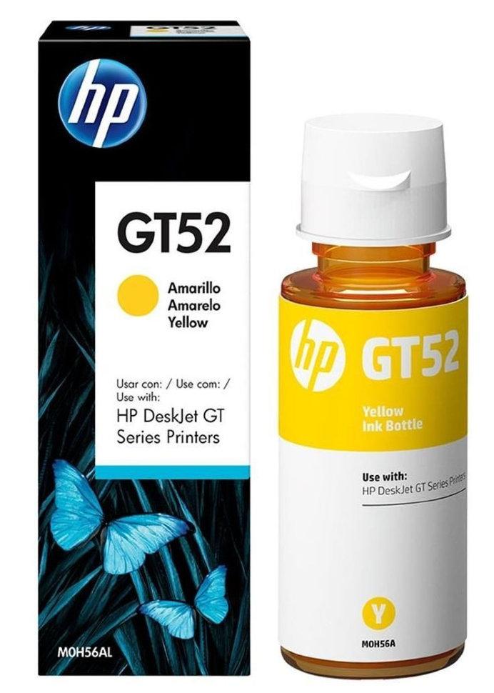 Чернила HP GT52 для InkTank 110/115/310/319/410/415/419 DJ 5810/5820 M0H56AE Yellow / Желтый ink bottle 70ml - фото 1 - id-p102807574