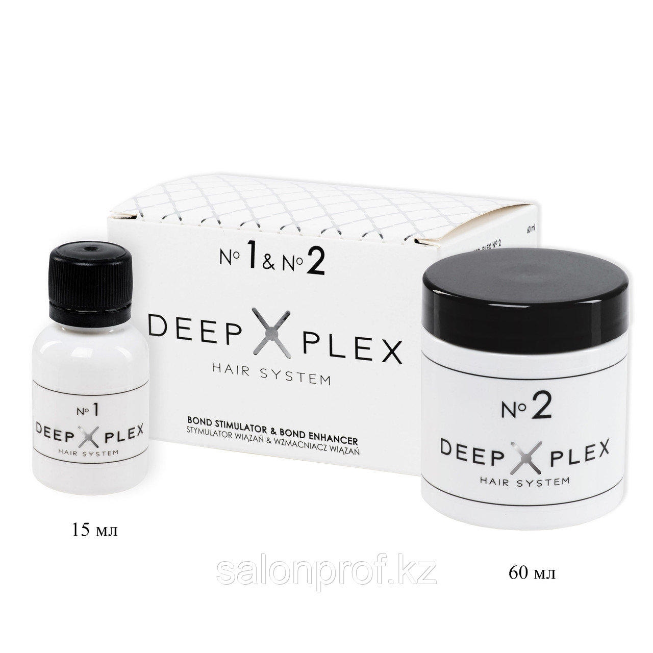 Система защиты и восстановления волос DEEP PLEX HAIR SYSTEM №1 15 мл №2 60 мл №53190