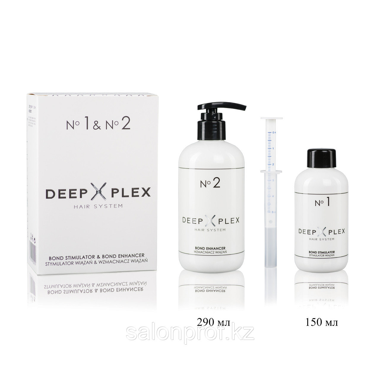 Система защиты и восстановления волос DEEP PLEX HAIR SYSTEM №1 150 мл №2 290 мл №53015