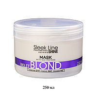 Маска для окрашенных волос с протеином шелка SLEEK LINE BLOND VIOLET 250 мл №53411