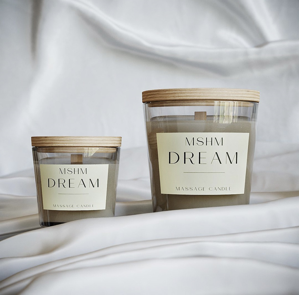 Массажная свеча DREAM на масляной основе, ваниль, 60 грамм