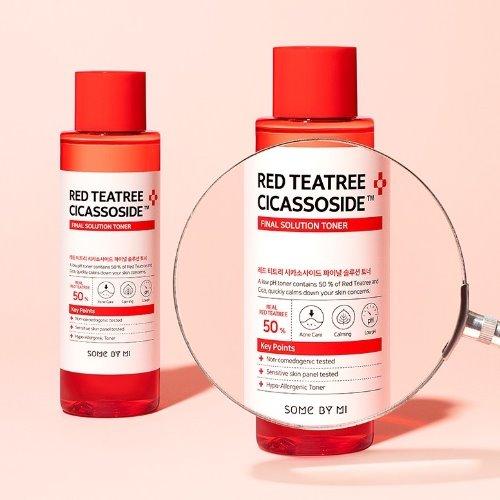 Some by mi Тонер для чувствительной и проблемной кожи RED TEATREE CICASSOSIDE DERMA SOL