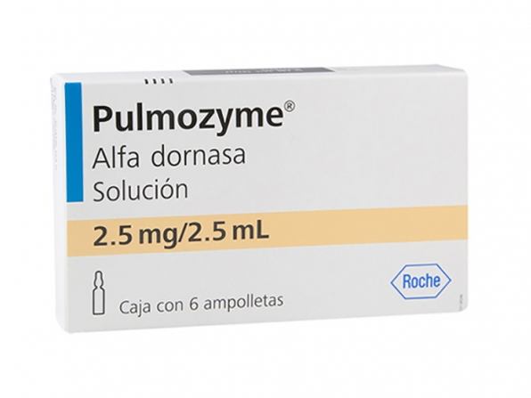 Пульмоцим (дорназа альфа) | Pulmozyme (dornase alfa) 2,5 мг/2,5 мл