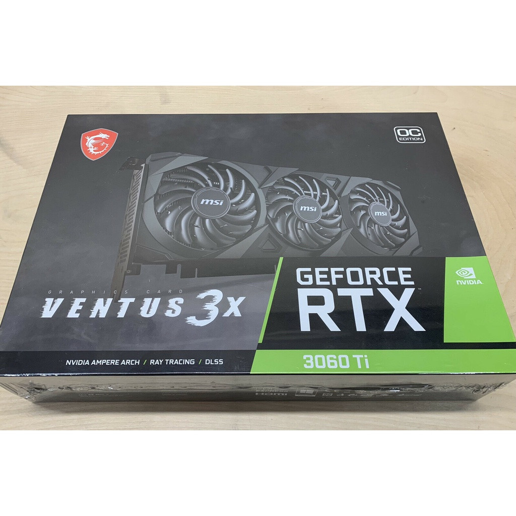 Видеокарта MSI RTX 3060TI Ventus 3x 8GB