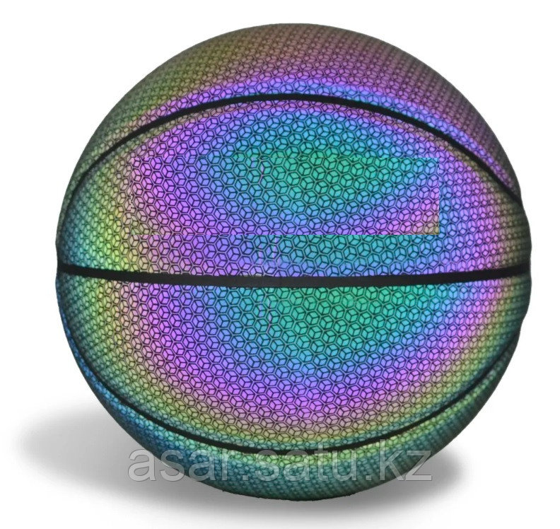 Мяч баскетбольный светоотражающий (светящийся) - фото 2 - id-p102823210