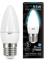 Лампа Gauss LED Свеча E27 9,5W 950lm 4100K 103102210