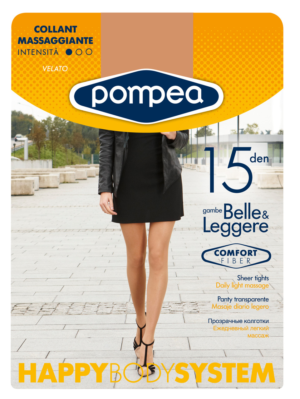 Колготки POMPEA HBS 15 DEN (4-L)