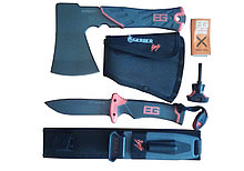 Туристический комплект (топор Gerber BG Hatchet + нож Gerber Bear Grylls Ultimate survival Fixed Blade)