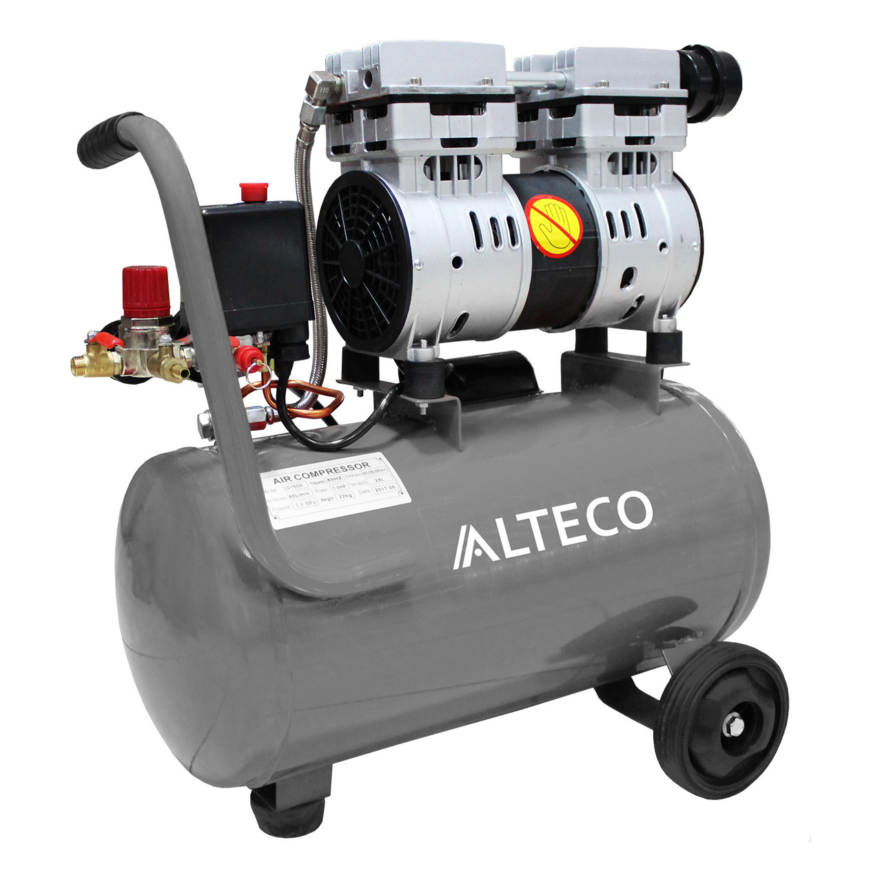 Безмасляный компрессор ALTECO 24 L