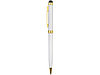 Ручка шариковая Голд Сойер со стилусом, белый, фото 3