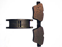 Колодки тормозные задние (HSB) Geely EC7 / Rear brake pads