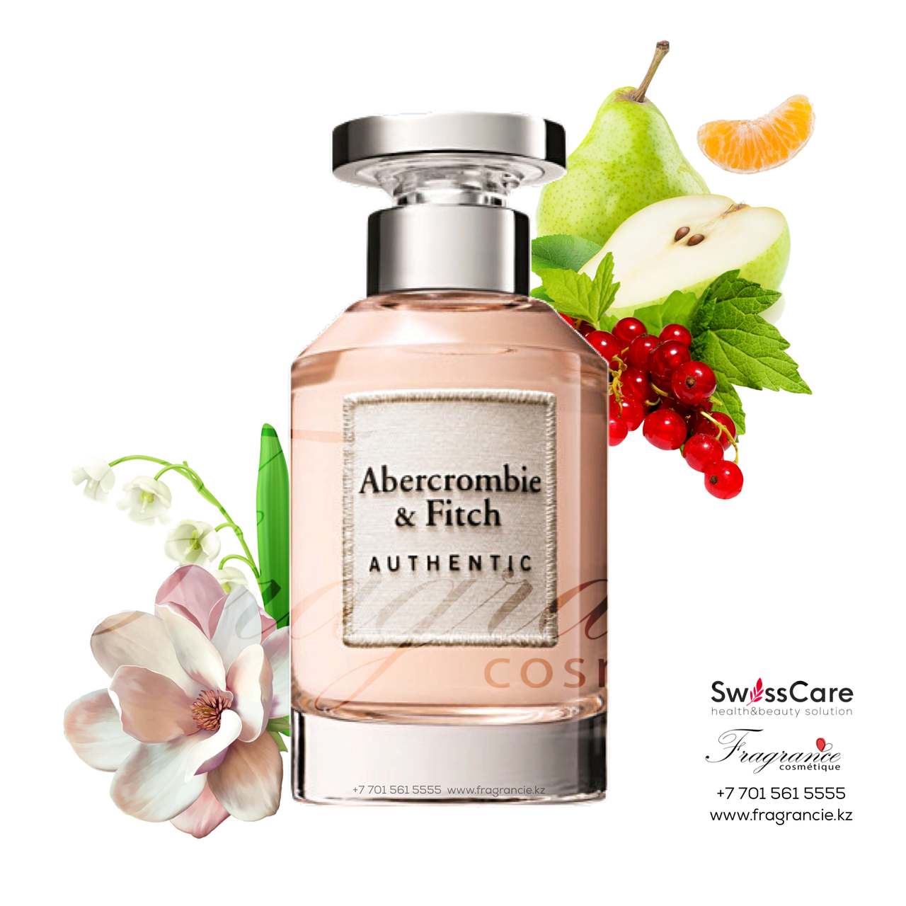 Парфюм Abercrombie&Fitch Authentic woman 100ml (Оригинал-США)