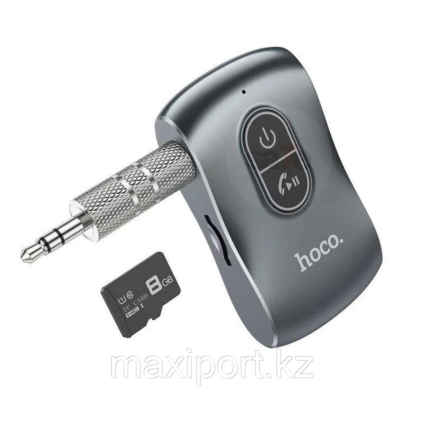 AUX Bluetooth Ресивер Hoco Фирменный с чистым звучанием Блютуз В Автомобиль - фото 1 - id-p102872083