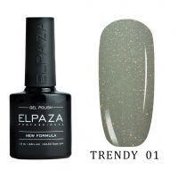 Гель-лак ELPAZA TRENDY №01 10мл. (блеск опалового глиттера)