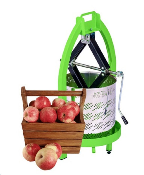 2) Садовые гидравлические прессы для отжима сока из яблок, фруктов, винограда и ягод