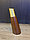 Ножка мебельная, деревянная с латунным наконечником 15 см, с наклоном, фото 2