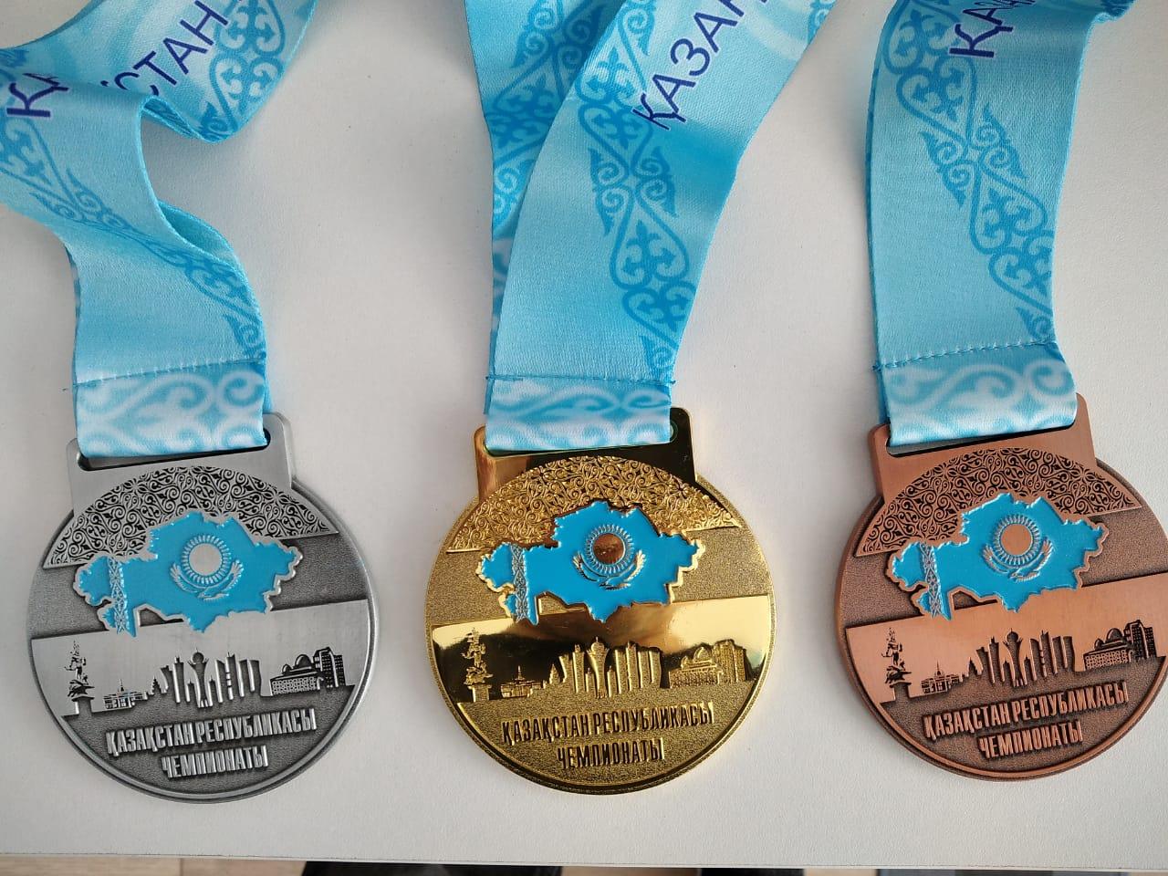 Медали для чемпионата республики Казахстан