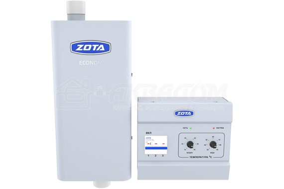 Котел электрический ЭВТ 12 кВт Econom (комплект) Zota