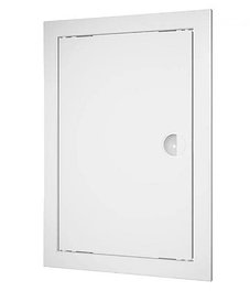 Люк-дверца ревизионный с ручкой, 10х15 см, белый