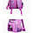 Рюкзак школьный для девочек "Единорог", фиолетовый., фото 5