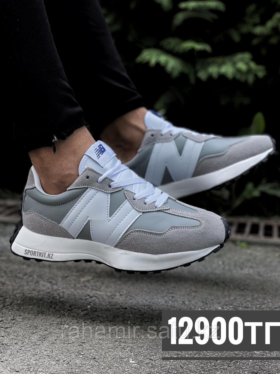 Крос New Balance 327 сер голуб 2115-9