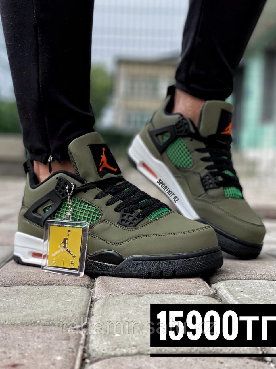 Крос Nike Air Jordan Flight 4 хаки 330