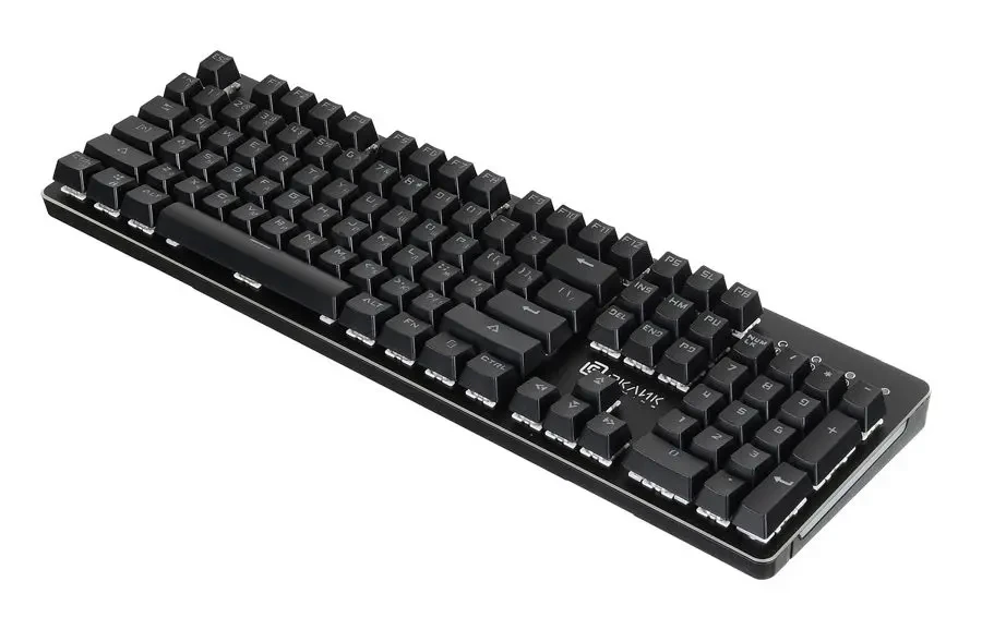 Клавиатура Oklick 990G RAGE механическая черный USB Multimedia for gamer LED