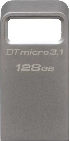 Флэш-накопитель Kingston 128Gb USB3.2 Gen1 Data Traveler Micro 3.1 USB (Metal case)