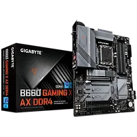 Материнская плата GIGABYTE B660M GAMING X AX DDR4, LGA1700, PCI-Ex16 4.0, HDMI+DP, 2xM.2, 4xSATA