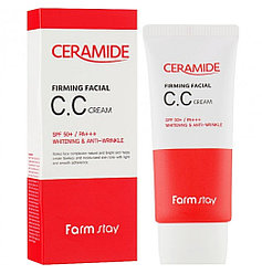 Укрепляющий СС крем с керамидами FarmStay Ceramide Firming Facial CC Cream SPF50+ PA+++