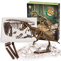 Набор для экспериментов dinosaur excavation kits, раскопки динозавров, 5 видов