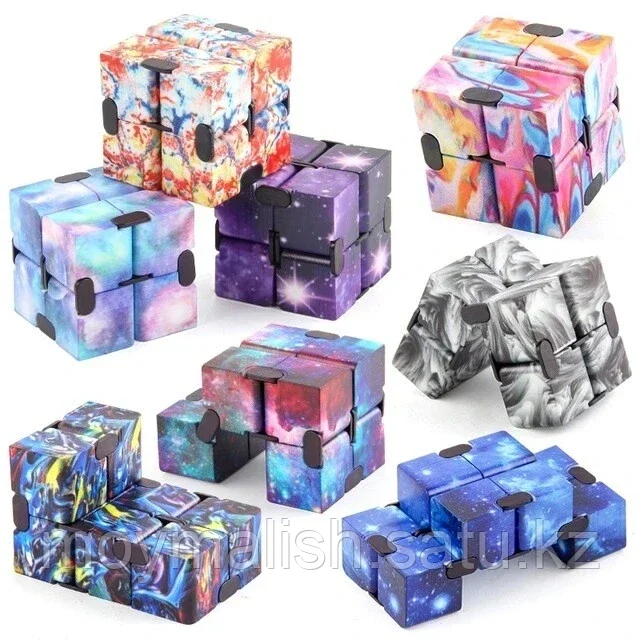 Бесконечный куб «Infinity cube» головоломка-антистресс - фото 1 - id-p102903069