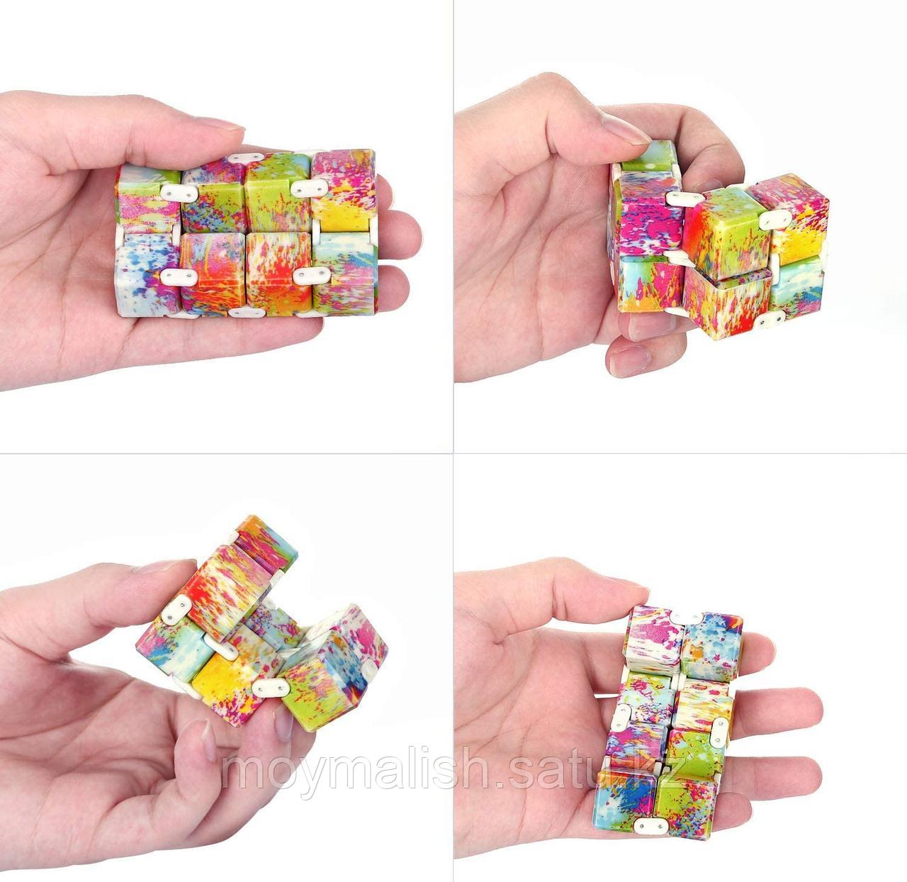 Бесконечный куб «Infinity cube» головоломка-антистресс - фото 8 - id-p102903069