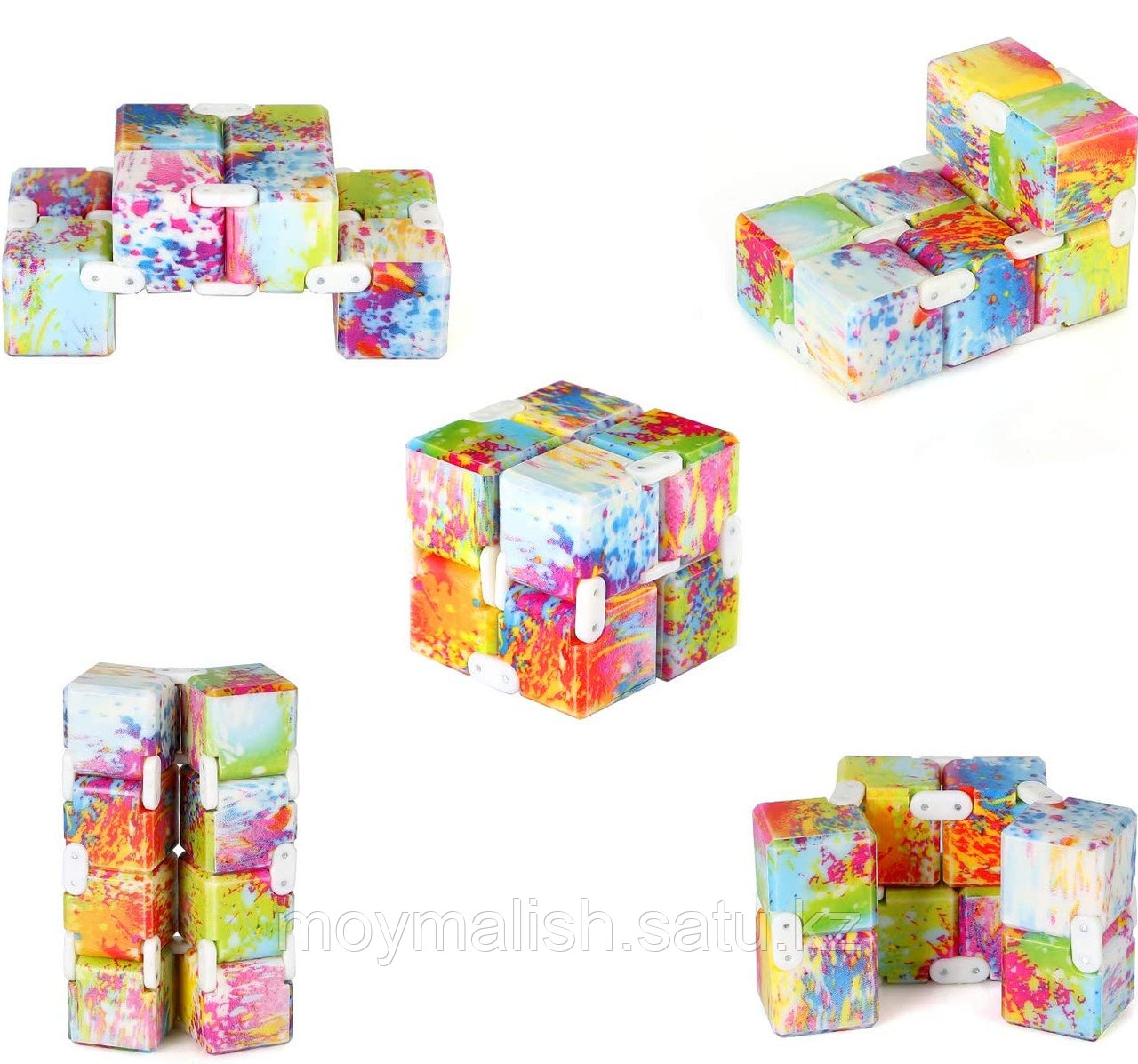 Бесконечный куб «Infinity cube» головоломка-антистресс - фото 9 - id-p102903069