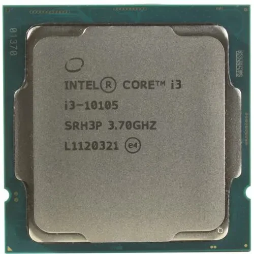 Процессор Intel Core i3-10105 Comet Lake (3700MHz, LGA1200, L3 6Mb), oem
