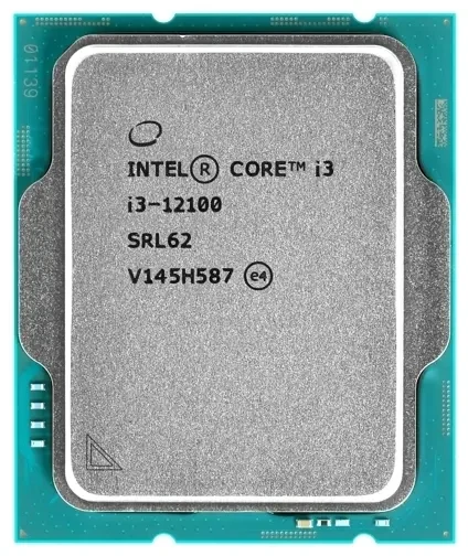 Процессор Intel Core i3-12100F Alder Lake (3200MHz, LGA1700, L3 12Mb), oem