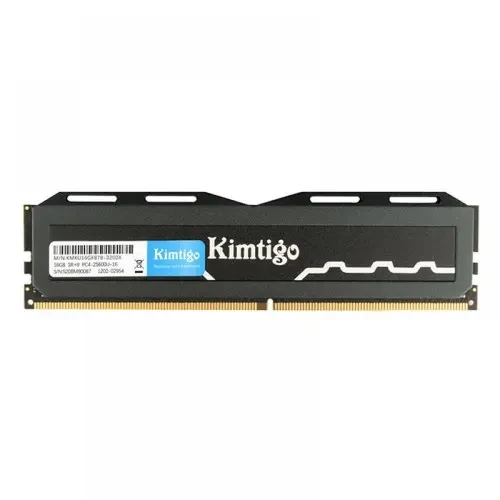 Модуль памяти Kimtigo T4 Series 4800 16GB, DDR5 DIMM, 16Gb, 4800Mhz, 8 layers PCB, Alu radiator