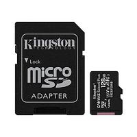MicroSD жад картасы 128GB Class 10 UHS-I A1 C10 Kingston SDCS2/128GB