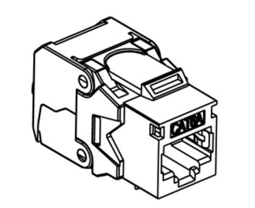 Модульное гнездо AMP NETCONNECT 2153354-1