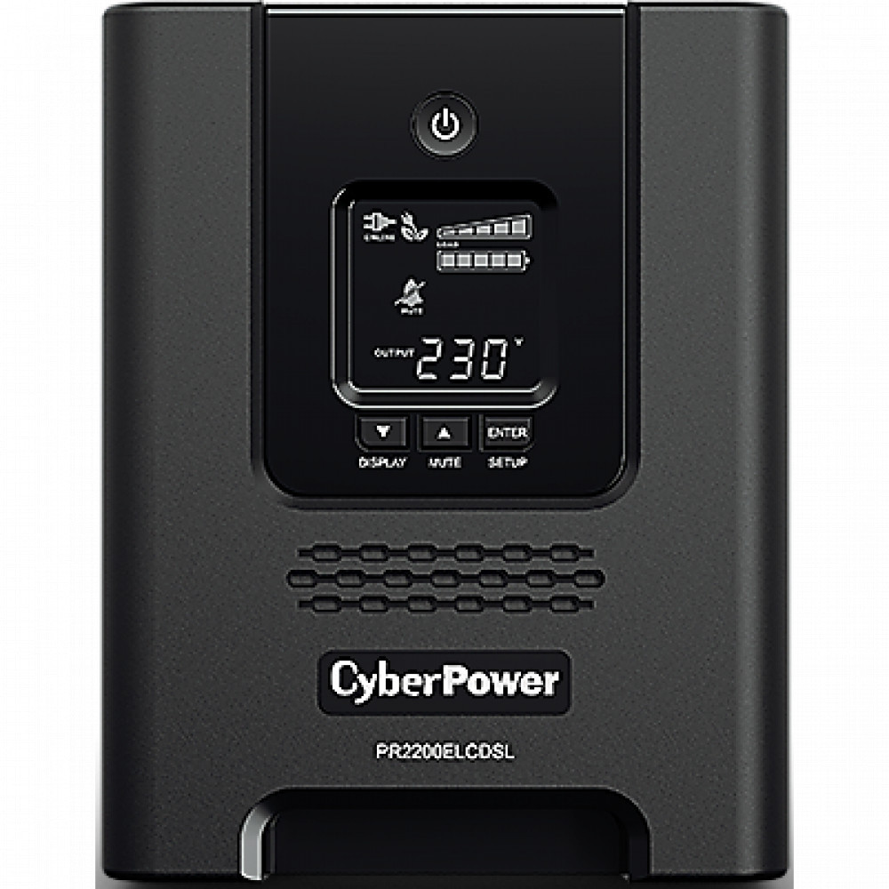 ИБП CyberPower PR2200ELCDSL Чёрный