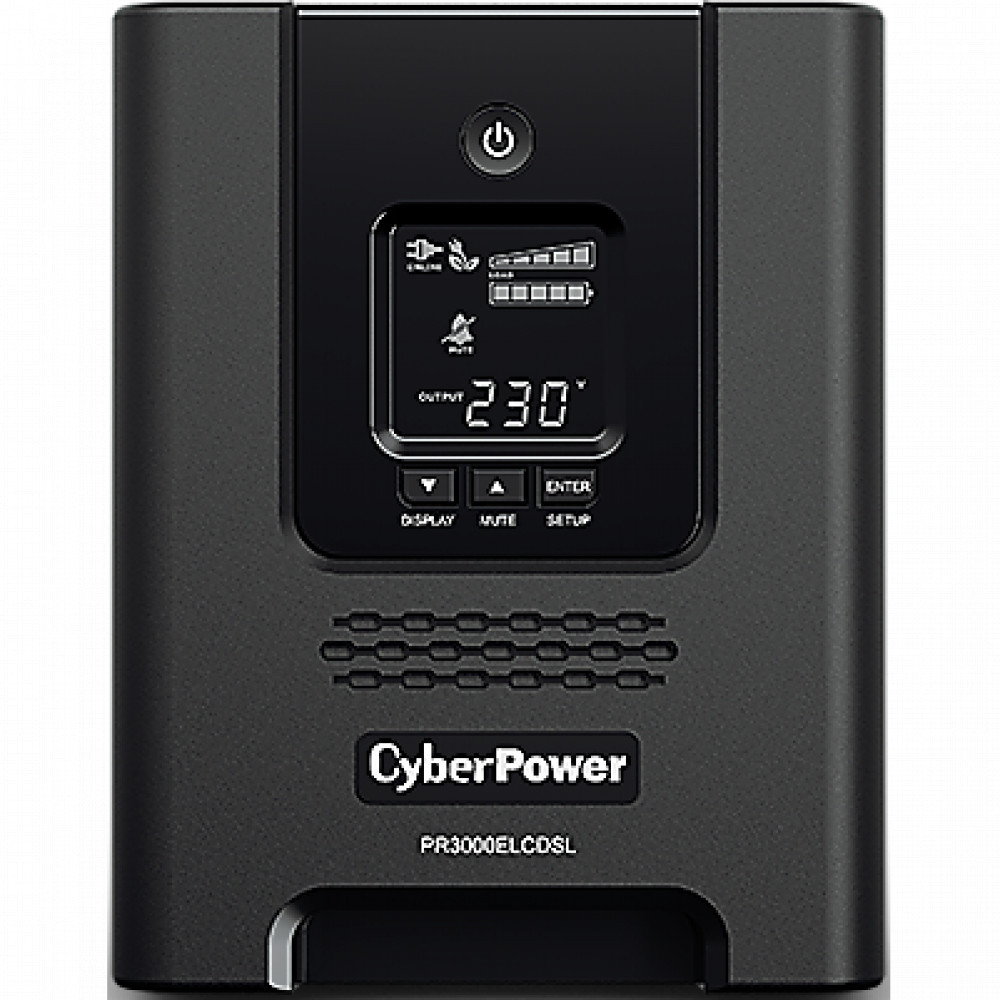 ИБП  CyberPower  PR3000ELCDSL Чёрный