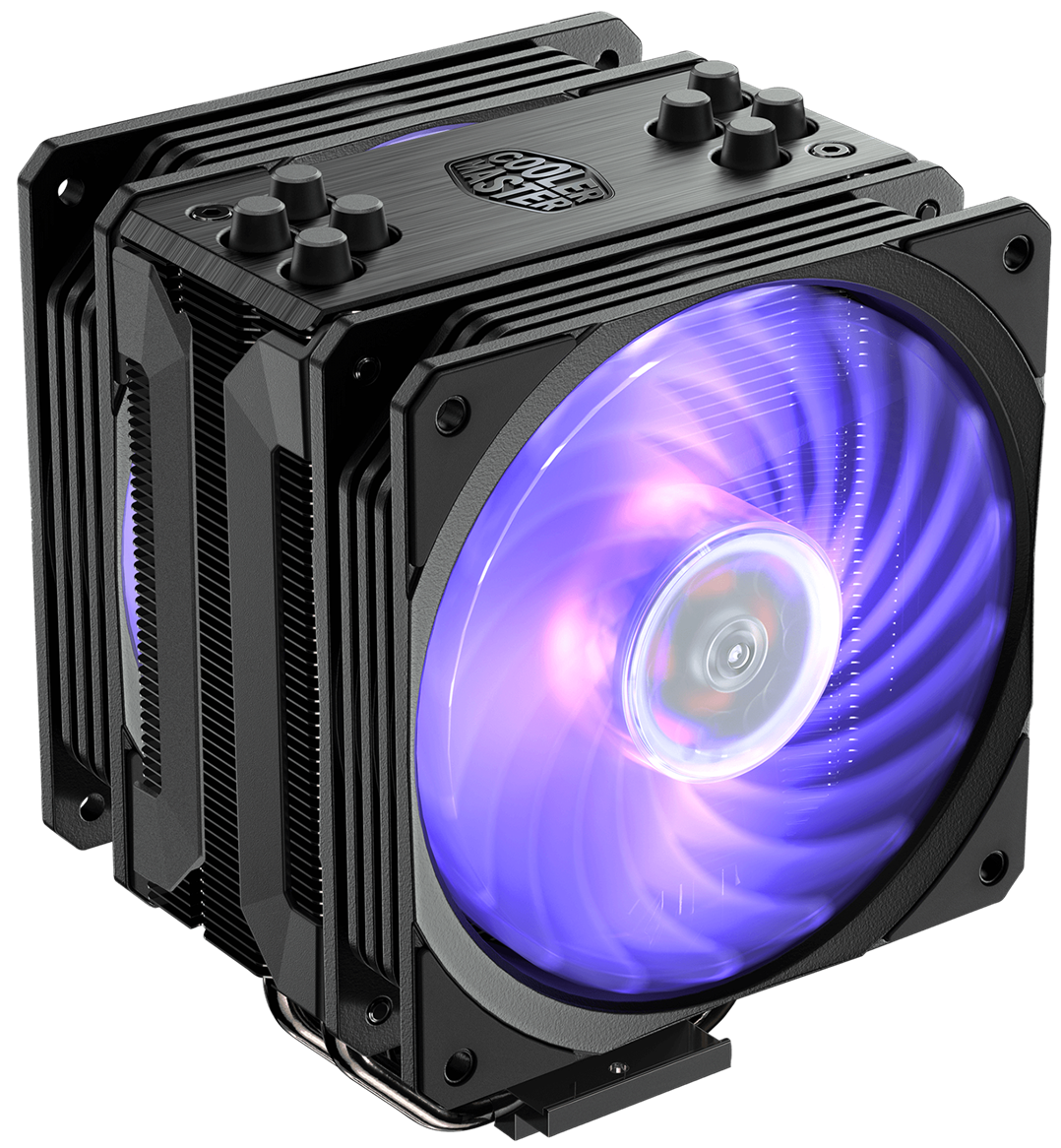 Кулер для CPU CoolerMaster Hyper 212 RGB Black Edition 4-pin TPD RR-212S-20PC-R2