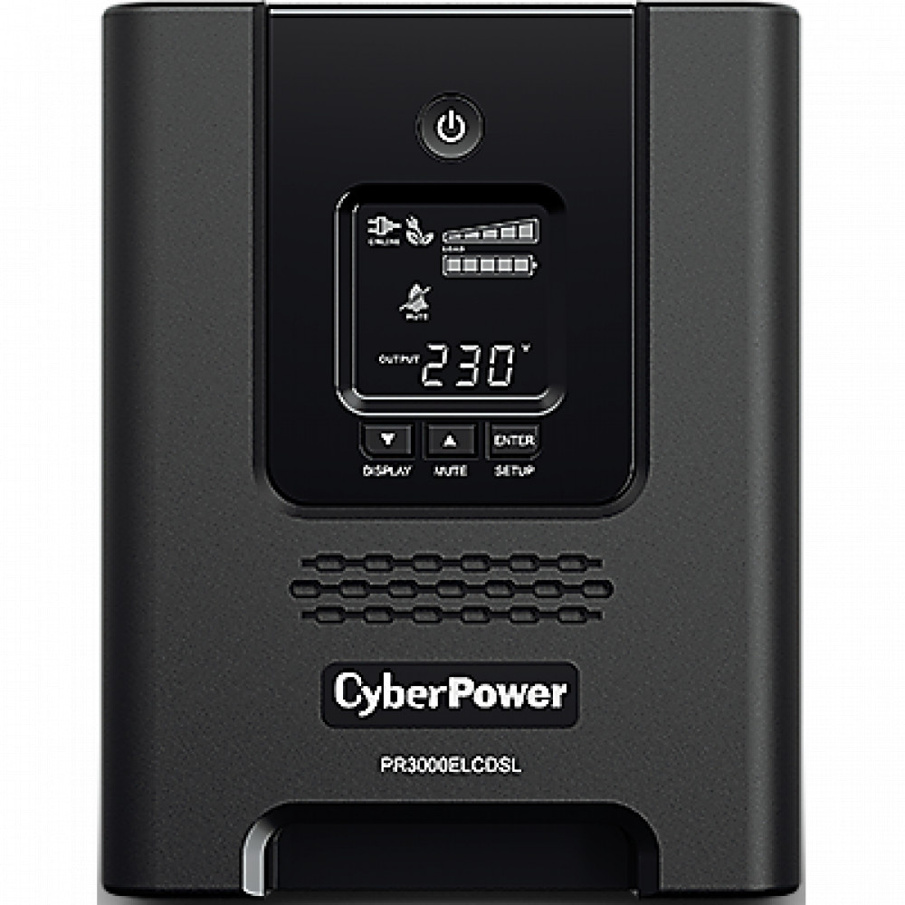 ИБП CyberPower PR3000ELCDSL Чёрный