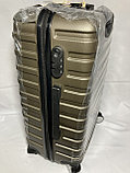 Большой пластиковый дорожный чемодан на 4-х колесах"Longstar". Высота 74 см, ширина 47 см, глубина 29 см., фото 5