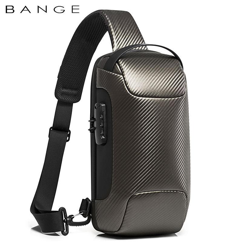 Кросс-боди сумка слинг Bange BG-22085 PLUS (золотистый карбон) - фото 1 - id-p102909336
