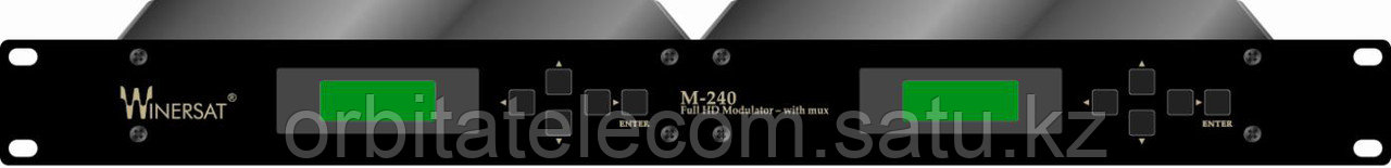 M-240 U1 - сдвоенный двухканальный автономный цифровой Full HD модулятор QAM