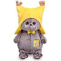 Мягкая игрушка Басик Baby в желтой шапочке, 20 см