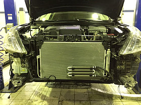 Nissan радиаторын ауыстыру